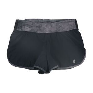 SOLFIRE Womens Peak Athletic Compression Shorts, Black, NWT